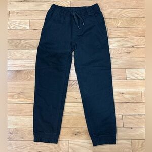 Wonder Nation Boys Black Pull On Pants, size 6-7 (small)
